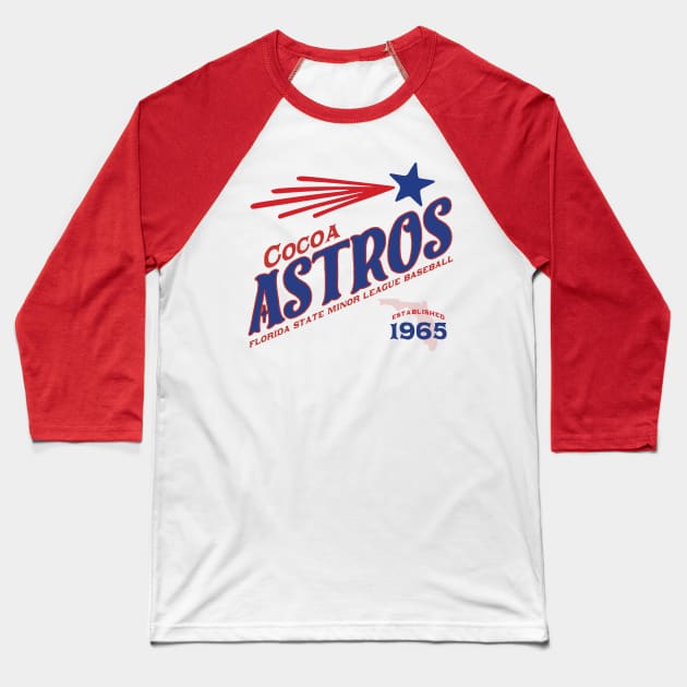 Cocoa Astros Baseball T-Shirt by MindsparkCreative